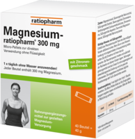 MAGNESIUM-RATIOPHARM 300 mg Micro-Pellets m.Gran.