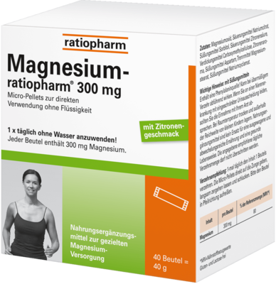 MAGNESIUM-RATIOPHARM 300 mg Micro-Pellets m.Gran.