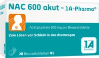 NAC 600 akut-1A Pharma Brausetabletten