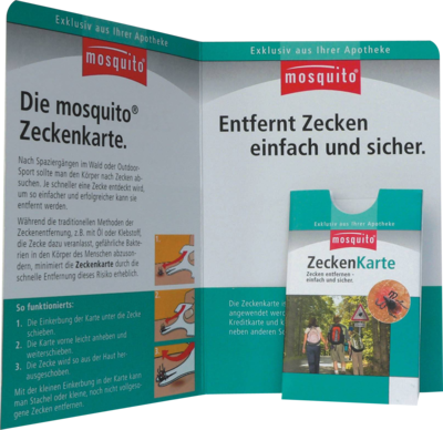 MOSQUITO Zeckenkarte