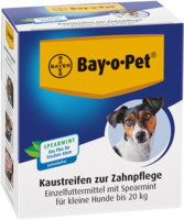 BAY O PET Zahnpfl.Kaustreif.Spearmint f.kl.Hunde