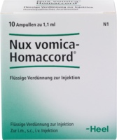 NUX VOMICA HOMACCORD Ampullen