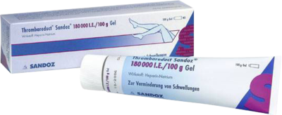 THROMBAREDUCT Sandoz 180.000 I.E. Gel