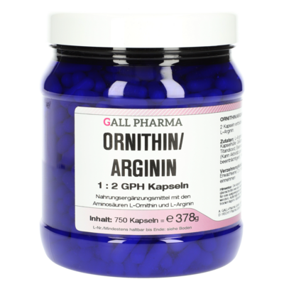 ORNITHIN/ARGININ 1:2 GPH Kapseln