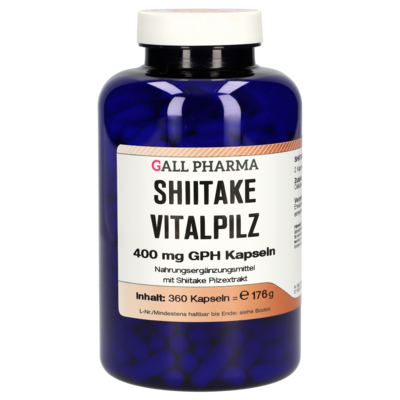 SHIITAKE VITALPILZ 400 mg GPH Kapseln