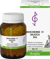 BIOCHEMIE 11 Silicea D 6 Tabletten