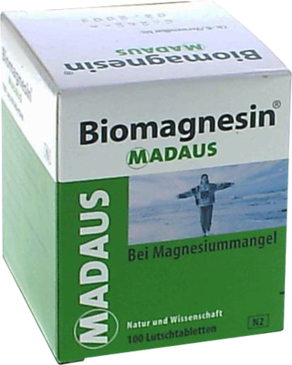 BIOMAGNESIN Madaus Lutschtabletten