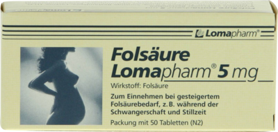 FOLSÄURE LOMAPHARM 5 mg Tabletten