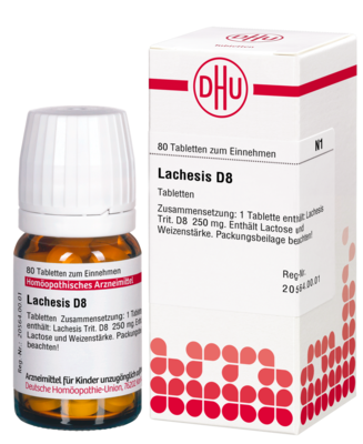 LACHESIS D 8 Tabletten