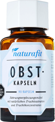 NATURAFIT Obst Kapseln