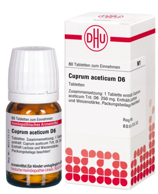 CUPRUM ACETICUM D 6 Tabletten