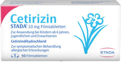 CETIRIZIN STADA 10 mg Filmtabletten