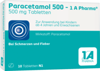 PARACETAMOL 500-1A Pharma Tabletten