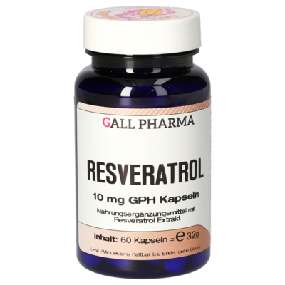 RESVERATROL 10 mg GPH Kapseln