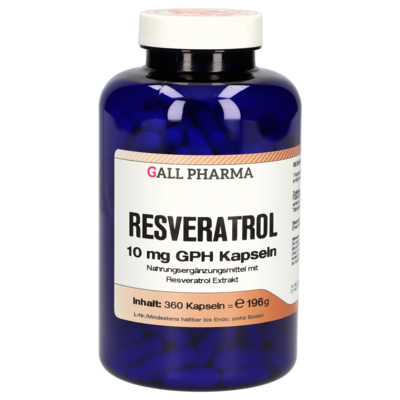 RESVERATROL 10 mg GPH Kapseln