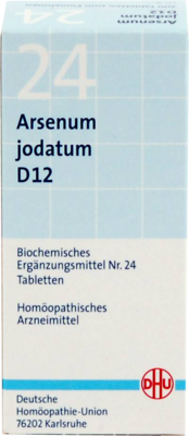 BIOCHEMIE DHU 24 Arsenum jodatum D 12 Tabletten