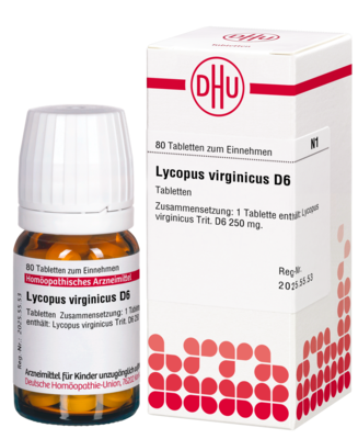 LYCOPUS VIRGINICUS D 6 Tabletten