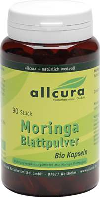 MORINGA BLATTPULVER Bio Kapseln