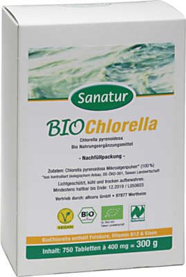 CHLORELLA BIO Tabletten Nachfüll.