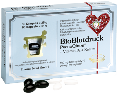 BIO BLUTDRUCK Dragees+Kapseln Pharma Nord Kombip.