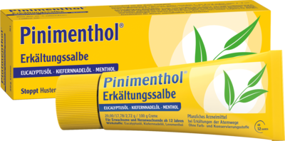 PINIMENTHOL Erkältungssalbe Eucal./Kiefern./Menth.