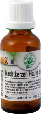 NACHTKERZEN HAUTÖL spezial