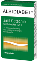 ALSIDIABET Zimt-Catechine f.Diab.Typ II 1xtägl.Kps