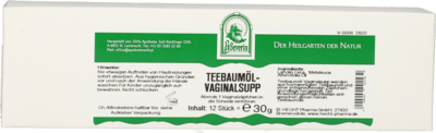 TEEBAUM ÖL VAGINALSUPPOSITORIEN