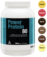 POWER PROTEIN 80 Nuss Pulver