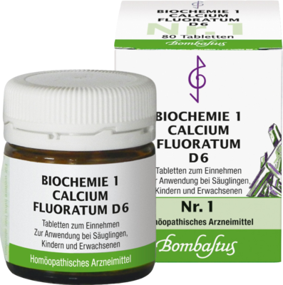 BIOCHEMIE 1 Calcium fluoratum D 6 Tabletten