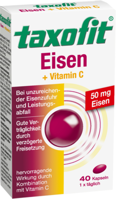 TAXOFIT Eisen+Vitamin C Weichkapseln