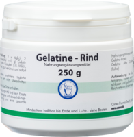 GELATINE RIND Pulver Dose