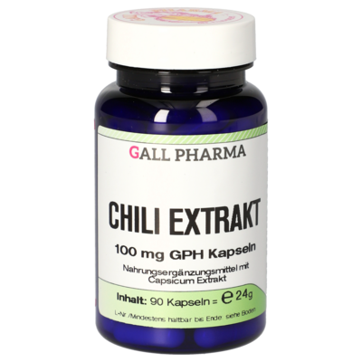 CHILI EXTRAKT 100 mg GPH Kapseln