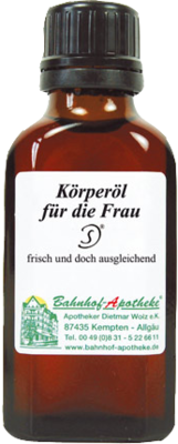 KÖRPERÖL für die Frau