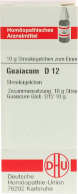 GUAIACUM D 12 Globuli