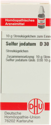 SULFUR JODATUM D 30 Globuli