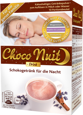 CHOCO NUIT Gute-Nacht-Schokogetränk Pulver