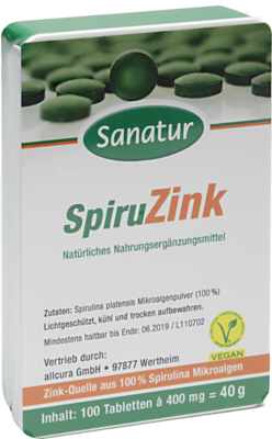 ZINK HEFEFREI Tabletten