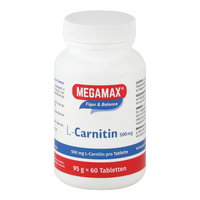 MEGAMAX L-Carnitin 500 mg Tabletten