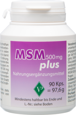 MSM 500 mg plus Kapseln