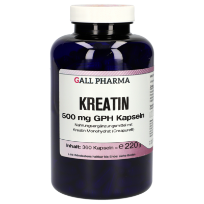 KREATIN 500 mg GPH Kapseln