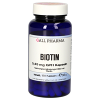 BIOTIN 0,45 mg GPH Kapseln