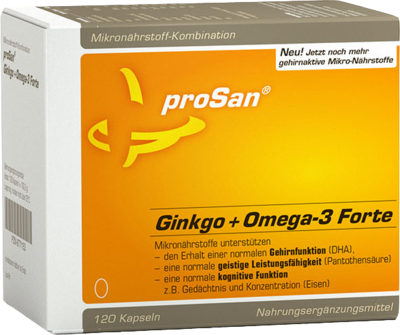 PROSAN Ginkgo+Omega-3 Forte Kapseln