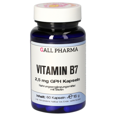 VITAMIN B7 2,5 mg GPH Kapseln