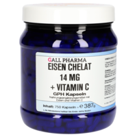 EISEN CHELAT 14 mg+Vitamin C GPH Kapseln