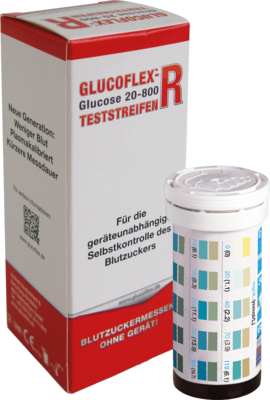 GLUCOFLEX R Glucose Teststreifen