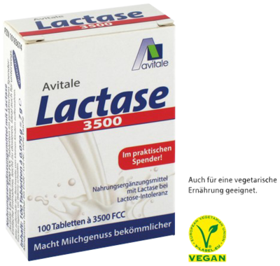 LACTASE 3.500 FCC Tabletten im Klickspender