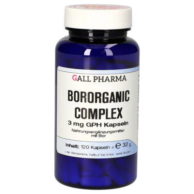 BORORGANIC complex 3 mg GPH Kapseln