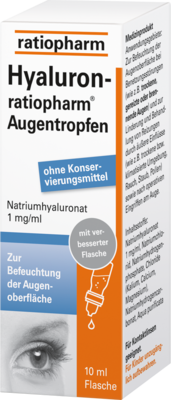 HYALURON-RATIOPHARM Augentropfen