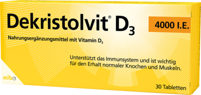 DEKRISTOLVIT D3 4000 I.E. Tabletten